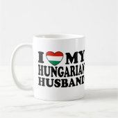 Ungarischer Ehemann Kaffeetasse (Links)