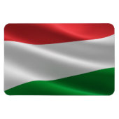 Ungarischer Flag-Magnet Magnet (Horizontal)