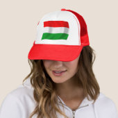 Ungarischer Flaggenhut Truckerkappe (Beispiel)