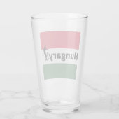 Ungarischer Fußball Glas (Rückseite)
