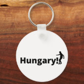 Ungarischer Fußball Schlüsselanhänger (Vorderseite)