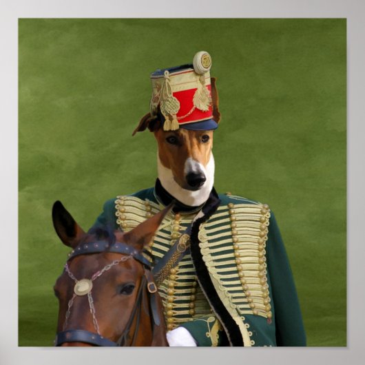 Ungarischer Grauhund (Magyar Agar) Poster-Geschenk Poster (Vorne)