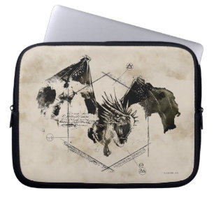 Ungarischer Hornschwanz-Drache Laptopschutzhülle