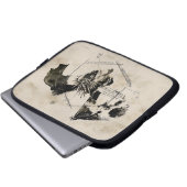 Ungarischer Hornschwanzdrache Laptopschutzhülle (Vorne Knopf)