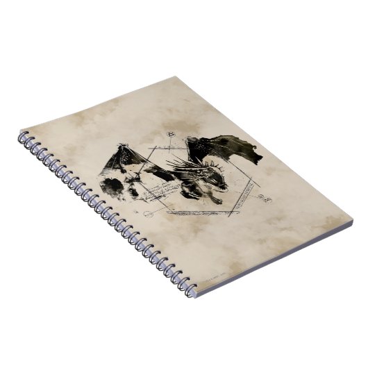 Ungarischer Hornschwanzdrache Notizblock (Rechte Seite)