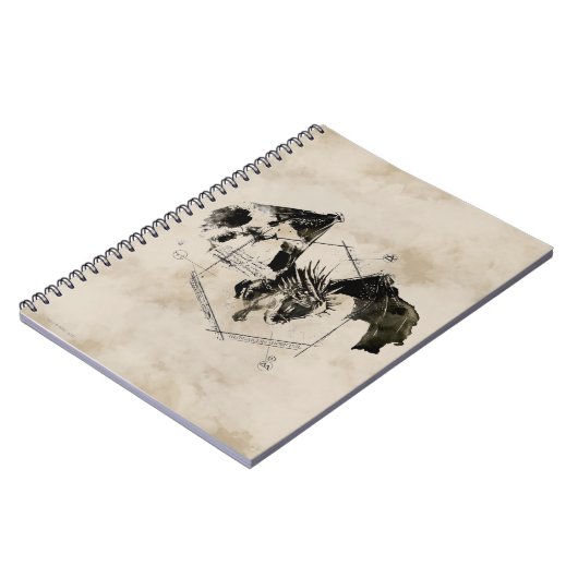 Ungarischer Hornschwanzdrache Notizblock (Linke Seite)