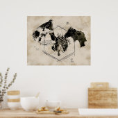 Ungarischer Hornschwanzdrache Poster (Küche)