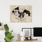 Ungarischer Hornschwanzdrache Poster (Heimbüro)