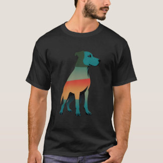 Ungarischer Hund Sonnenuntergang T-Shirt