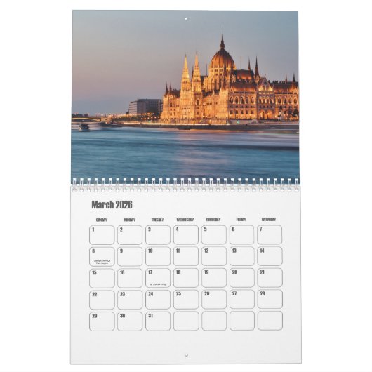 Ungarischer Kalender (Mär 2026)