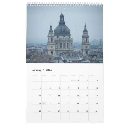 Ungarischer Kirchen Kalender 2013 (Jan 2026)