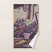 Ungarischer Marktplatz, BudaPEST Badhandtuch Set (Handtuch)