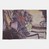 Ungarischer Marktplatz, Budapest Geschirrtuch (Horizontal)