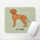 Ungarischer Niedlicher Pointer Hund mit dem Namen  Mousepad (Mit Mouse)