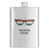 Ungarischer Schattenkolben Flachmann (Vorderseite)