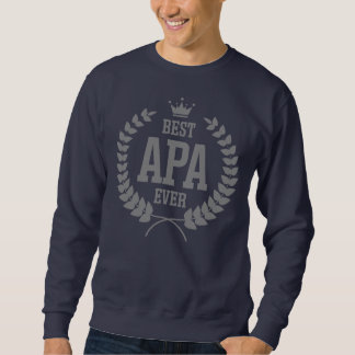 Ungarischer Vater Apa Bekleidung Bester Apa je Sweatshirt