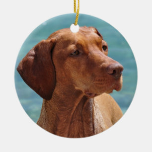 Ungarischer Vizsla Hund Keramikornament