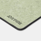 Ungarischer Vizsla Pointer Dog Kopf mit dem Namen Schreibtischunterlage (Ecke)