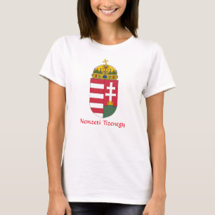 Ungarischer Wappen Nemzeti Tizenegy-T - Shirt
