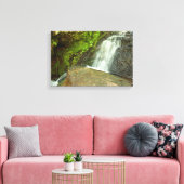 Ungarischer Wasserfall Moosiger Wald Wasserfall Leinwanddruck (Insitu (Wohnzimmer))