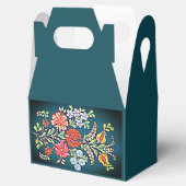 Ungarisches Blumenmuster Geschenkschachtel (Geöffnet)