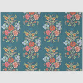 Ungarisches Blumenmuster Seidenpapier (Vorderseite)
