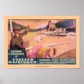 Ungarisches Donau-Fersenposter Poster (Vorne)