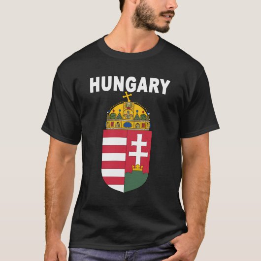 Ungarisches Emblem T-Shirt (Vorderseite)