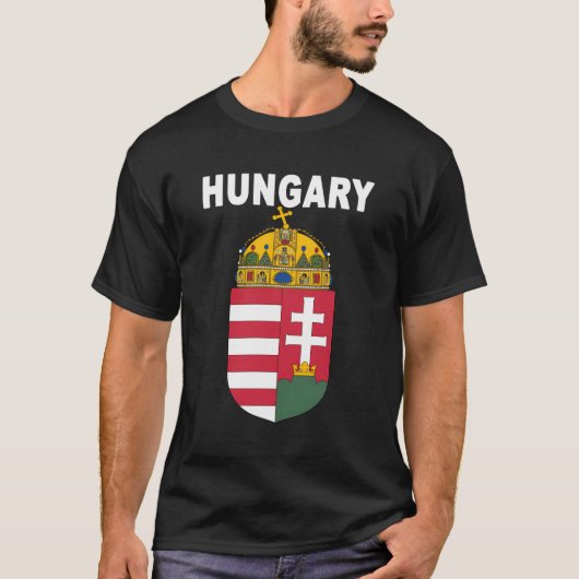 Ungarisches Emblem T-Shirt (Vorderseite)