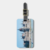 Ungarisches Gebäude des Parlaments in Budapest Gepäckanhänger (Vorderseite vertikal)