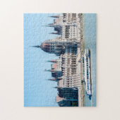 Ungarisches Gebäude des Parlaments in Budapest Puzzle (Vertikal)