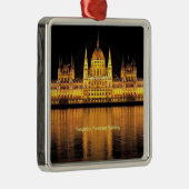 Ungarisches Gebäude Ornament Aus Metall (Rechts)