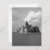 Ungarisches Gebäude Postkarte (Vorne/Hinten)