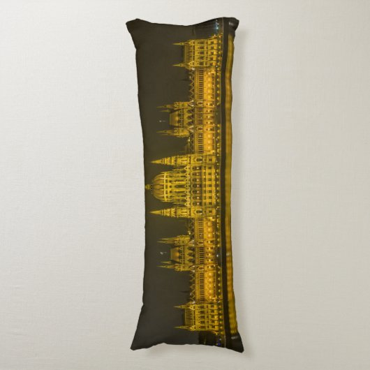 Ungarisches Gebäude Seitenschläferkissen (Vorderseite Vertikal)