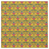 Ungarisches Kronenflaggenemblem und ungarische Fab Stoff (Muster)