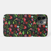 Ungarisches Matyo Stickerei Muster Case-Mate iPhone Hülle (Rückseite (Horizontal))