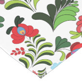 Ungarisches Matyo Stickerei Muster Kurzer Tischläufer (Ecke)