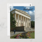 Ungarisches Nationalmuseum Postkarte (Vorne/Hinten)