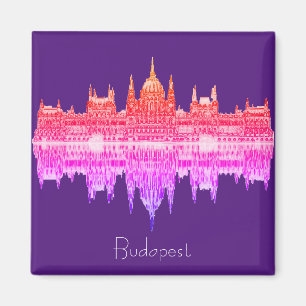 Ungarisches Parlament - Architekturmagnet Magnet