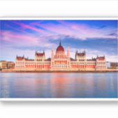 Ungarisches Parlament Aufkleber (Vorderseite)