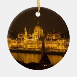 Ungarisches Parlament Budapest Keramikornament