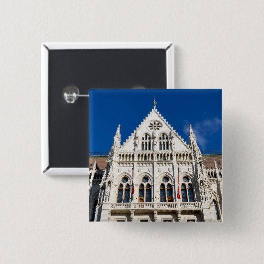 Ungarisches Parlament Button (Vorne & Hinten)