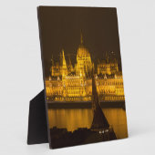 Ungarisches Parlament Fotoplatte (Seite)