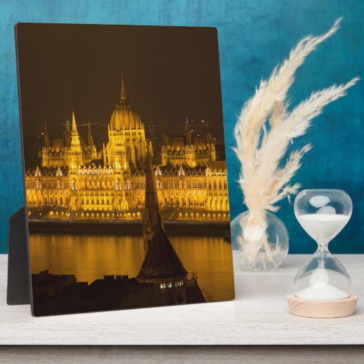 Ungarisches Parlament Fotoplatte (Seite)