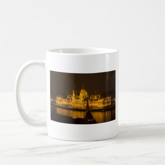 Ungarisches Parlament Kaffeetasse (Links)
