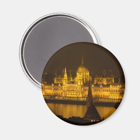 Ungarisches Parlament Magnet (Vorderseite/Rückseite)