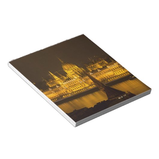 Ungarisches Parlament Notizblock (angewinkelt)