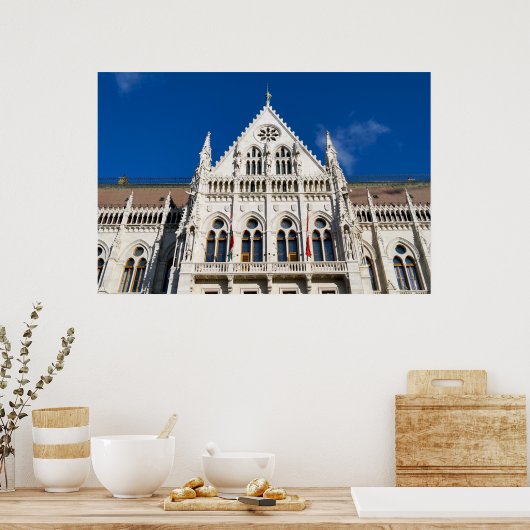Ungarisches Parlament Poster (Küche)