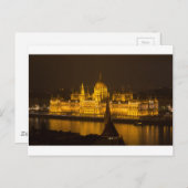Ungarisches Parlament Postkarte (Vorne/Hinten)