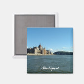 Ungarisches Parlament und Donau Magnet (Vorderseite/Rückseite)